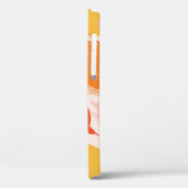 Diagonale Tulpen: Licht kleurontwerp. Case-Mate iPhone Case (Achterkant / Links)