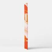 Diagonale Tulpen: Licht kleurontwerp. Case-Mate iPhone Case (Achterkant / Rechts)