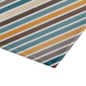 Diagonale veelkleurige strepen snijplank (Hoek)