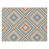 Diagonale veelkleurige strepen tafelkleed (Voorkant (Horizontaal))