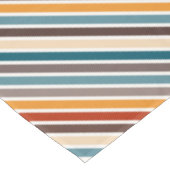 Diagonale veelkleurige strepen tafelkleed (Gekanteld)