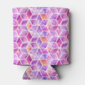 Diagonale Waterverf kleurig Blikjeskoeler (Achterkant)