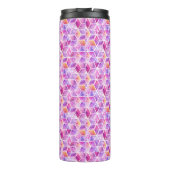 Diagonale Waterverf kleurig Thermosbeker (Achterkant)