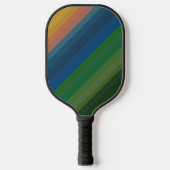 Diagonale zonneschermen voor landschapskleuren pickleball paddle (Voorkant)