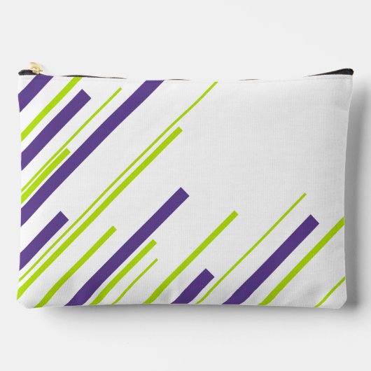 Diagonalen in Lime Groen en Paarse Etui (Voorkant)