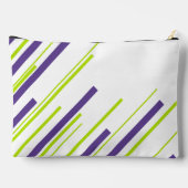 Diagonalen in Lime Groen en Paarse Etui (Achterkant)