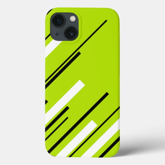 Diagonalen - Lime Green Case-Mate iPhone Case (Achterkant)