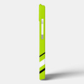 Diagonalen - Lime Green Case-Mate iPhone Case (Achterkant / Links)