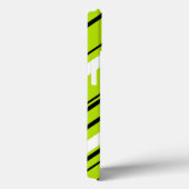 Diagonalen - Lime Green Case-Mate iPhone Case (Achterkant / Rechts)