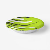 Diagonalen - Lime Green Papieren Kommen (Gebogen)