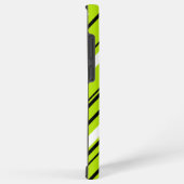 Diagonalen - Lime Green Samsung Galaxy Hoesje (Rechterkant)