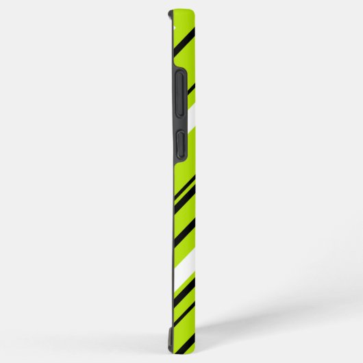 Diagonalen - Lime Green Samsung Galaxy Hoesje (Rechterkant)