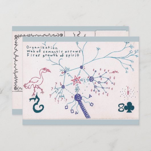 Diagram/Haiku-Briefkaart (activisme) Briefkaart (Voorkant / Achterkant)