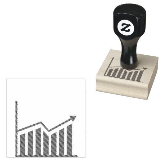 diagram pictogram bedrijfssymbool rubberstempel (Gestempeld)