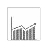 diagram pictogram bedrijfssymbool rubberstempel (Afrduk)