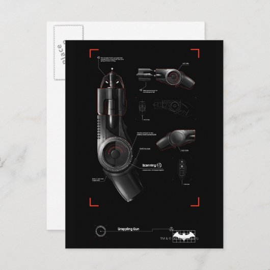 Diagram Pistool Briefkaart (Voorkant / Achterkant)