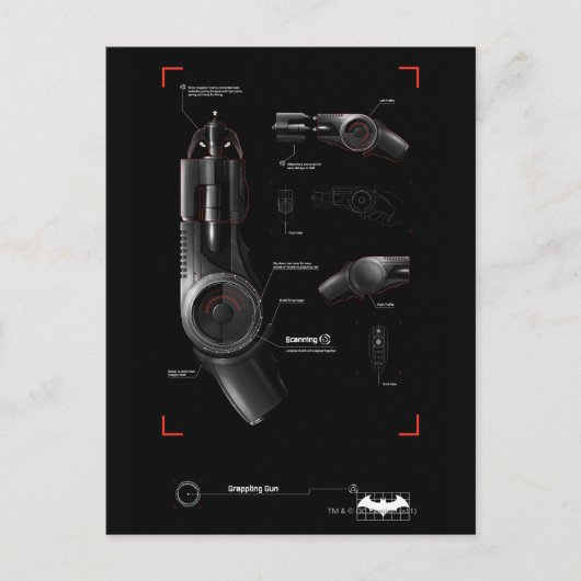 Diagram Pistool Briefkaart (Voorkant)