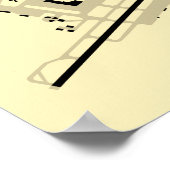 Diagram-Poster Manchester Airport (MHT) Poster (Hoek)