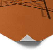 Diagram-Poster van Boston Airport (BOS) Poster (Hoek)