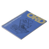 Diagram van Chicago O'Hare Airport (ORD)-notebook Notitieboek (Linkerzijde)