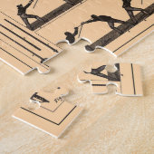  diagram van de omheining van zwaardmakende wapens legpuzzel (Zijkant)