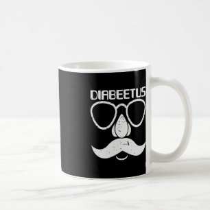 Diakever Beard Diabetes Awareness Gift Koffiemok
