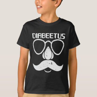 Diakever Beard Diabetes Awareness Gift T-shirt
