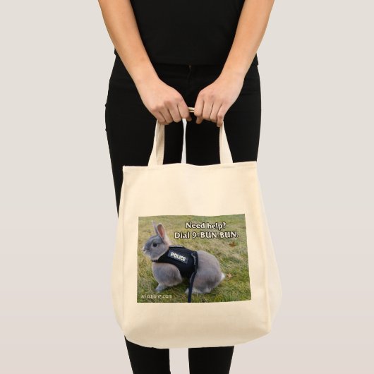 Dial 9 Bun Bun Grocery Tas (Voorkant (product))