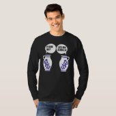 Dialect Hessen Apples Bembel Cider Jug Egg Gourd W T-shirt (Voorkant volledig)