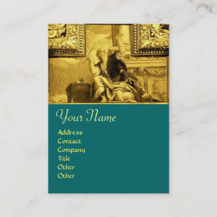 DIALECTICA, goudgeel Visitekaartje