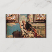 DIALECTICA / Renaissance Allegory, Red Visitekaartje (Achterkant)