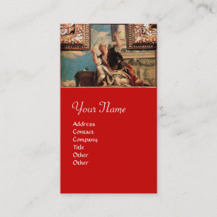 DIALECTICA / Renaissance Allegory, Red Visitekaartje