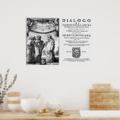 Dialogo van Galileo Poster (Keuken)
