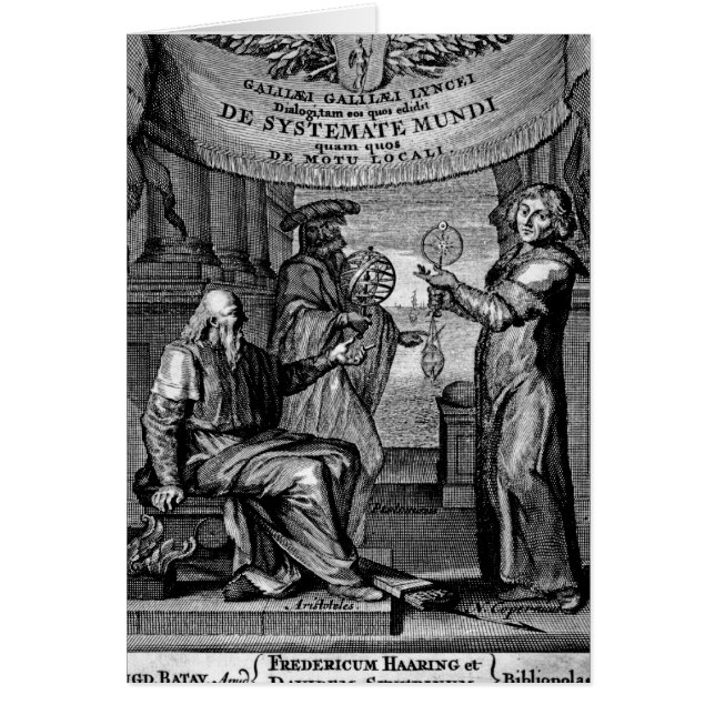 "Dialogus de Systemate Mundi" (Voorkant)