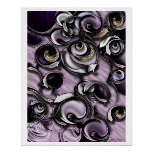 "Dialoog met bemoeizuchtige realiteit", Poster (Voorkant)