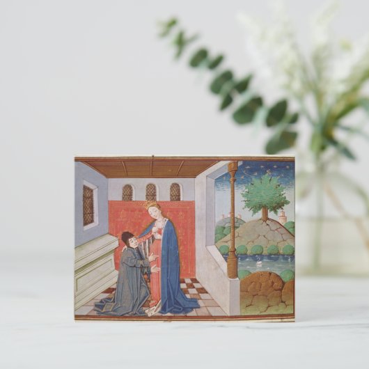 Dialoog tussen Boethius en Filosofie Briefkaart (Staand voorkant)