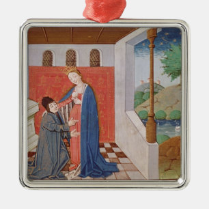 Dialoog tussen Boethius en Filosofie Metalen Ornament