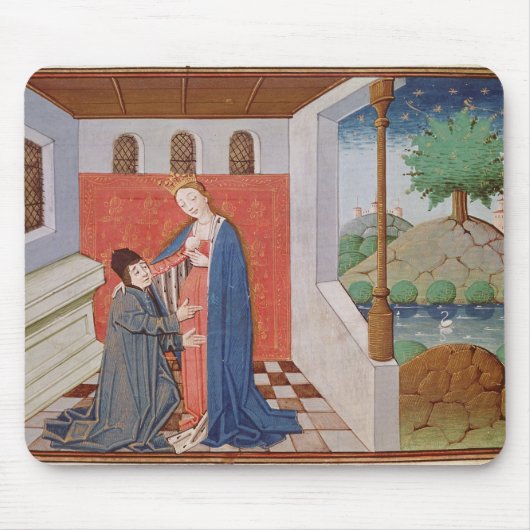 Dialoog tussen Boethius en Filosofie Muismat (Voorkant)