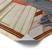 Dialoog tussen Boethius en Filosofie Poster (Hoek)