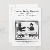 Dialoogvenster Schitterende schade Briefkaart (Voorkant / Achterkant)