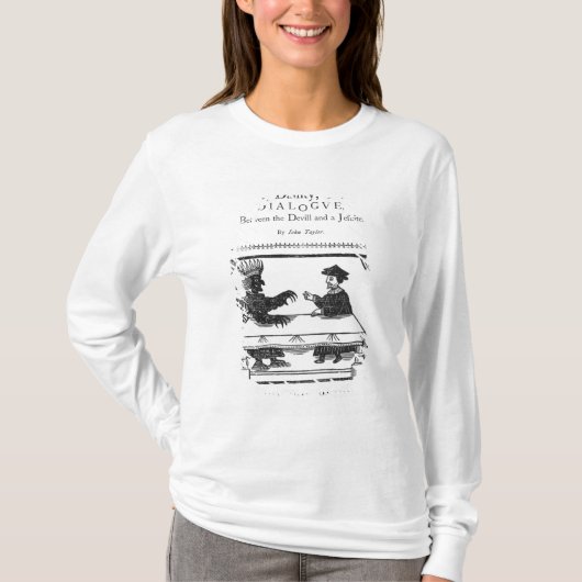 Dialoogvenster Schitterende schade T-shirt (Voorkant)