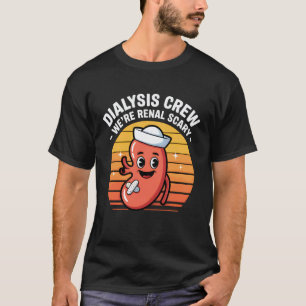 Dialyse Bemanning Nier Verschrikkelijk Retro Nierv T-shirt