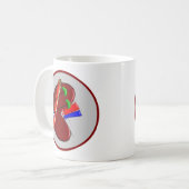 Dialyse- en nierschenkingen koffiemok (Voorkant links)