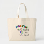 Dialyse "Het is niet voor raketten" Grote Tote Bag (Voorkant)