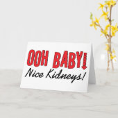 Dialyse Humor Cadeaus & T-shirts Kaart (Gele Bloem)