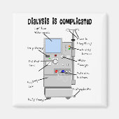 Dialyse Humor Gifts for Nurses, Technieken, Patiën Magneet (Voorkant)