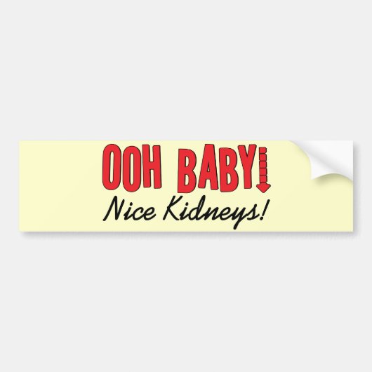 Dialyse Humor Gifts & T-shirts Bumpersticker (Voorkant)