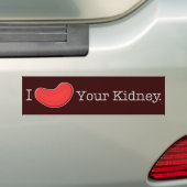 Dialyse-Humor T-shirts, cadeaus Bumpersticker (Op auto)