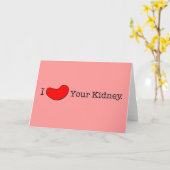 Dialyse-Humor T-shirts, cadeaus Kaart (Gele Bloem)