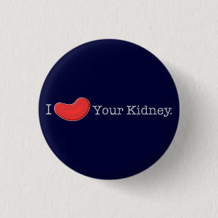 Dialyse-Humor T-shirts, cadeaus Ronde Button 3,2 Cm